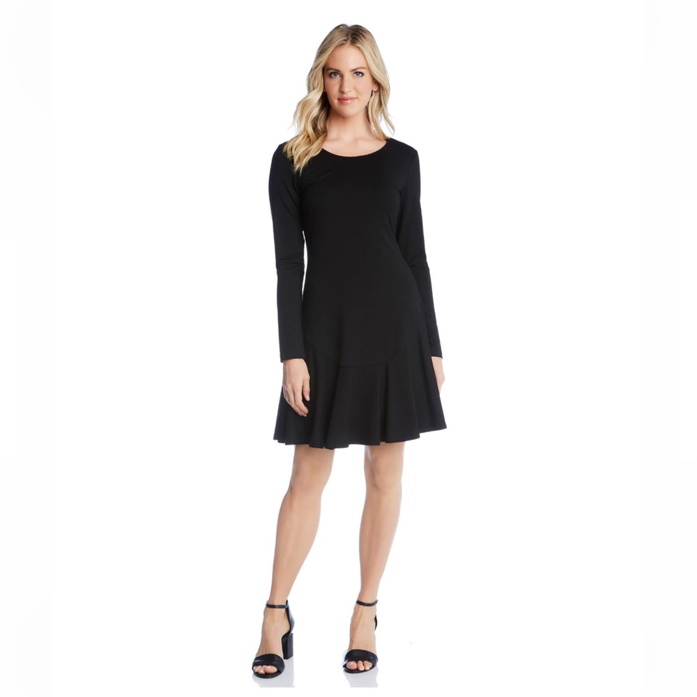 Karen Kane Montana Dress, Black, Size XL - Wednesday Addams Costume!